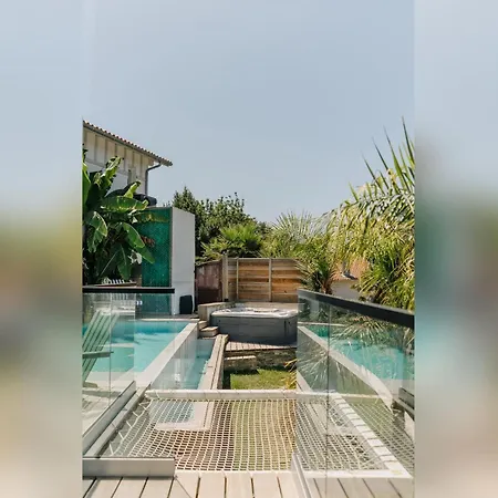Вилла Horizonte With Heated Pool & Jacuzzi Wellness In Биарриц